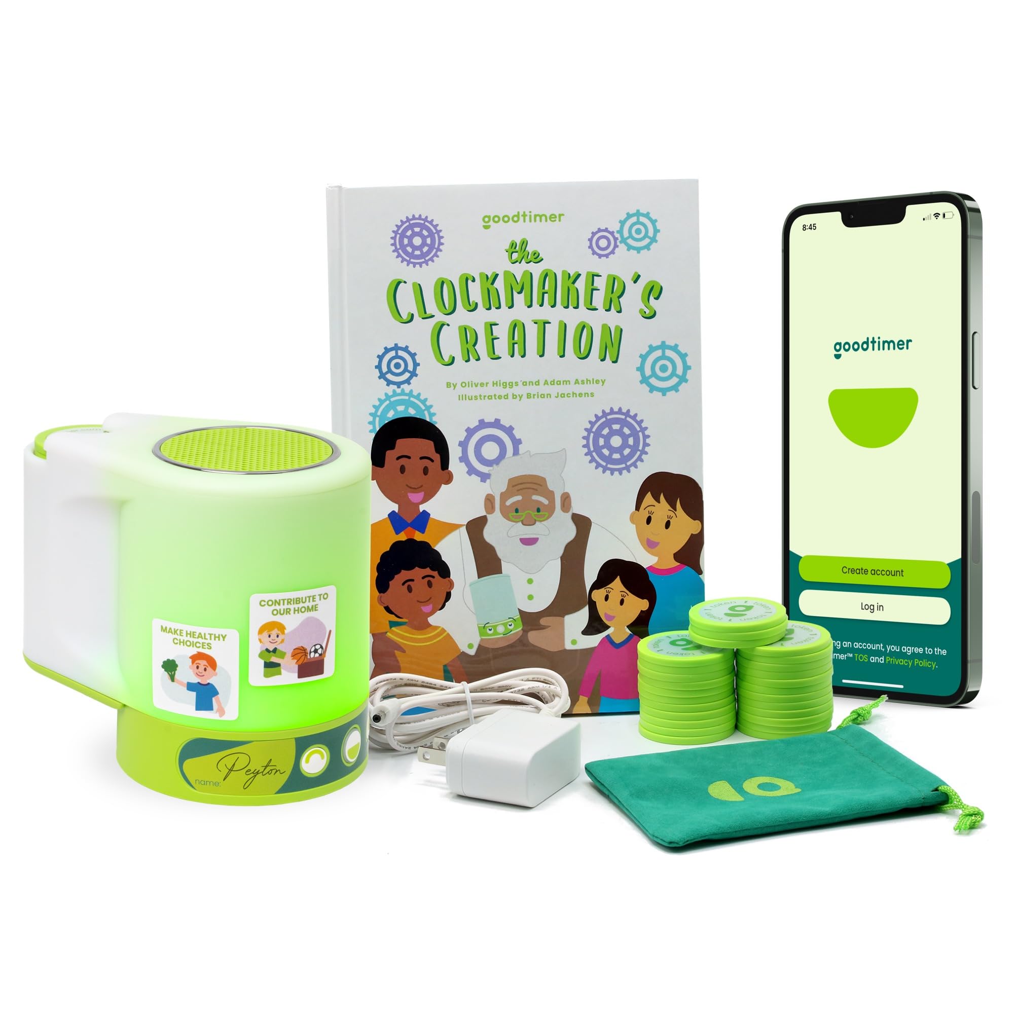 Positive Reinforcement Game w/Mobile App for Families