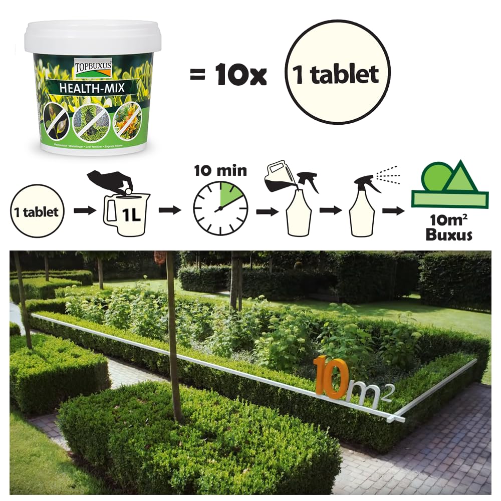 TOPBUXUS HEALTH-MIX – Foliar Fertiliser (10 tablets) - 3