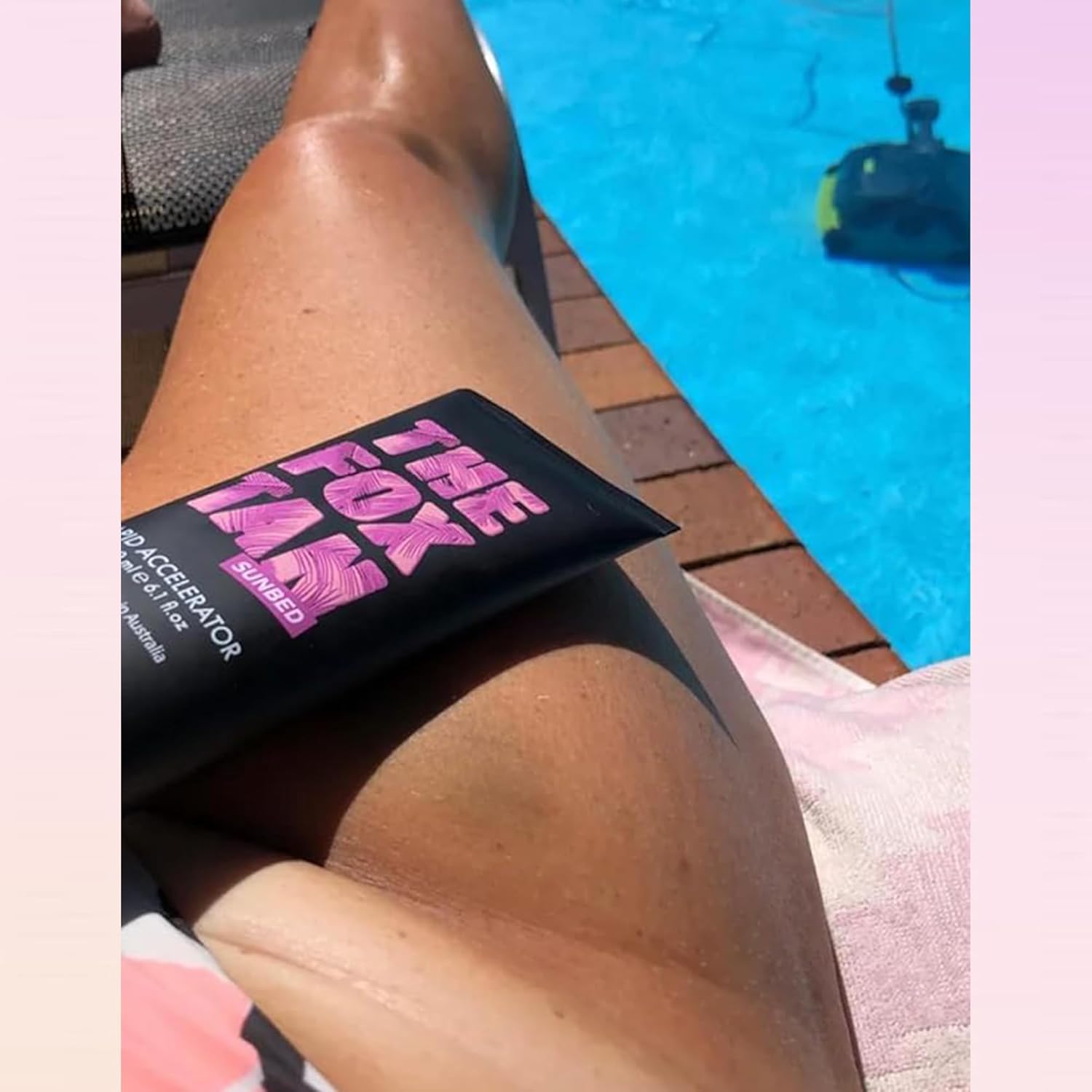 The Fox Tan Rapid Accelerator, Accelerator Lotion For Sunbed Tanning, Creates Darker, Faster & Long-Lasting Tans, Vegan & Cruelty-Free, 180mL - Image 5