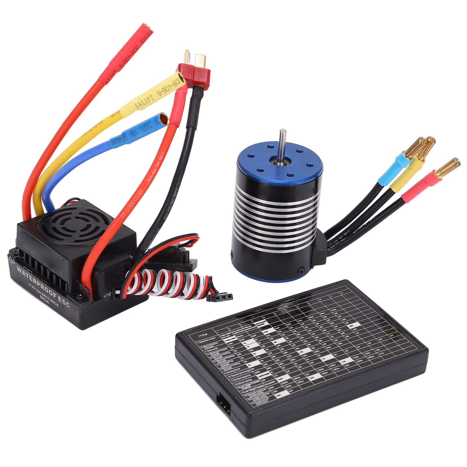 Motor Brushless 4300KV 900W para Modificaciones de Coche RC