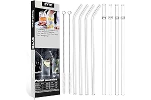 Yeti Tumbler Long Clear Plastic Reusable Straw