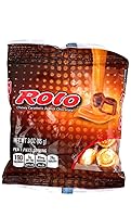 Vista 1 de Hershey (1) Bag Rolo - Caramelos masticables en chocolate con leche - Piezas de caramelo envueltas individualmente - Sin gluten - Peso neto 3 onzas