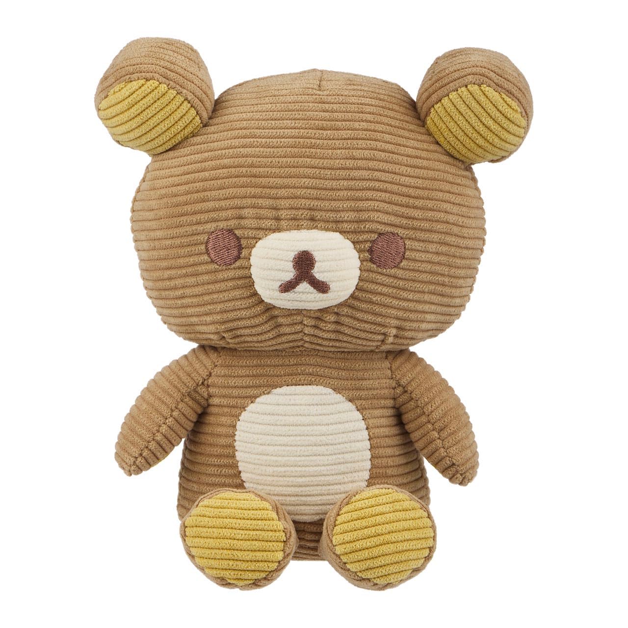 Original Rilakkuma Corduroy Series Plush - 8" Rilakkuma
