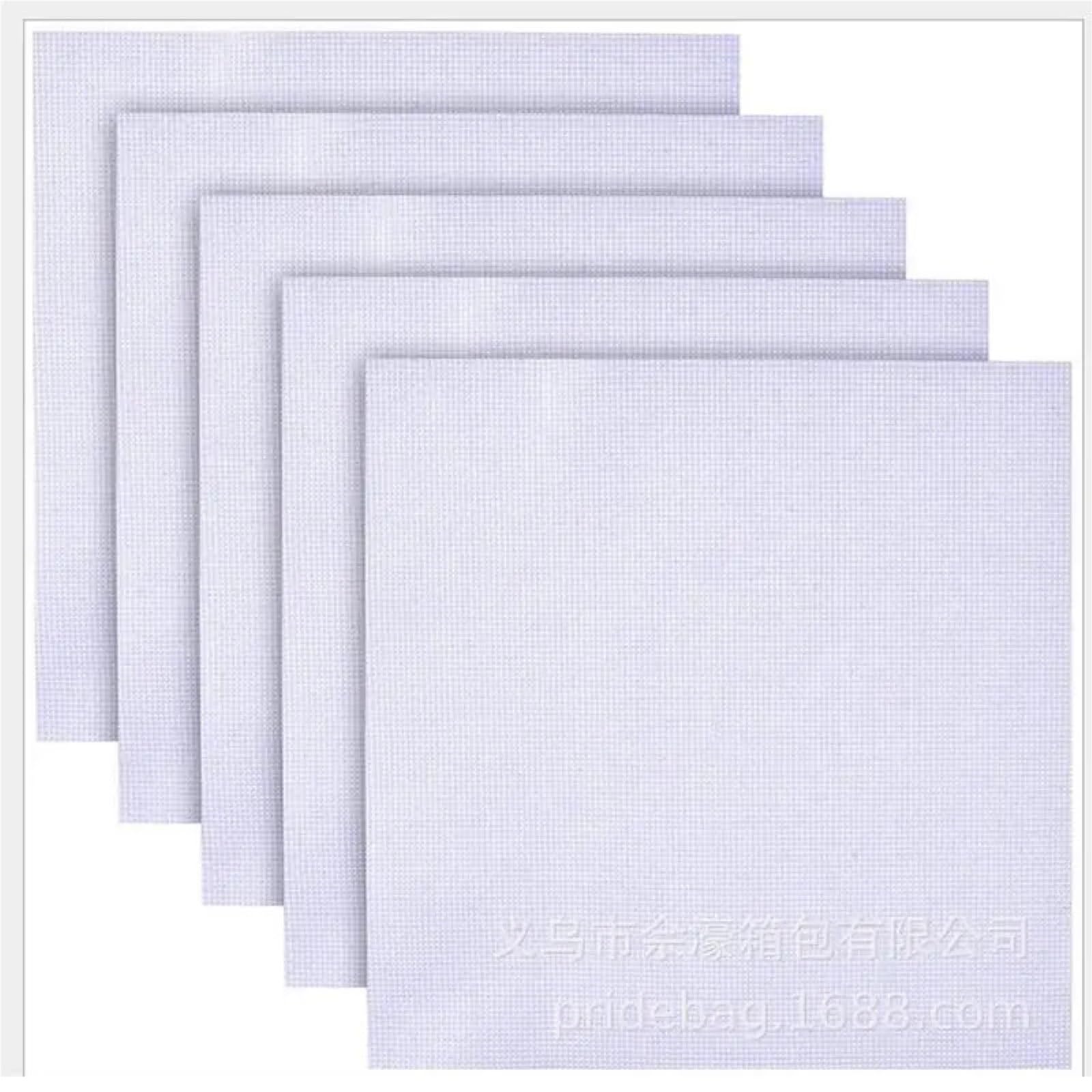 Cotton Embroidery Cross Stitch Fabric DIY Needlework Sewing Handcraft Cloth for Women for Embroidery Projects(28CT,30x45cm)