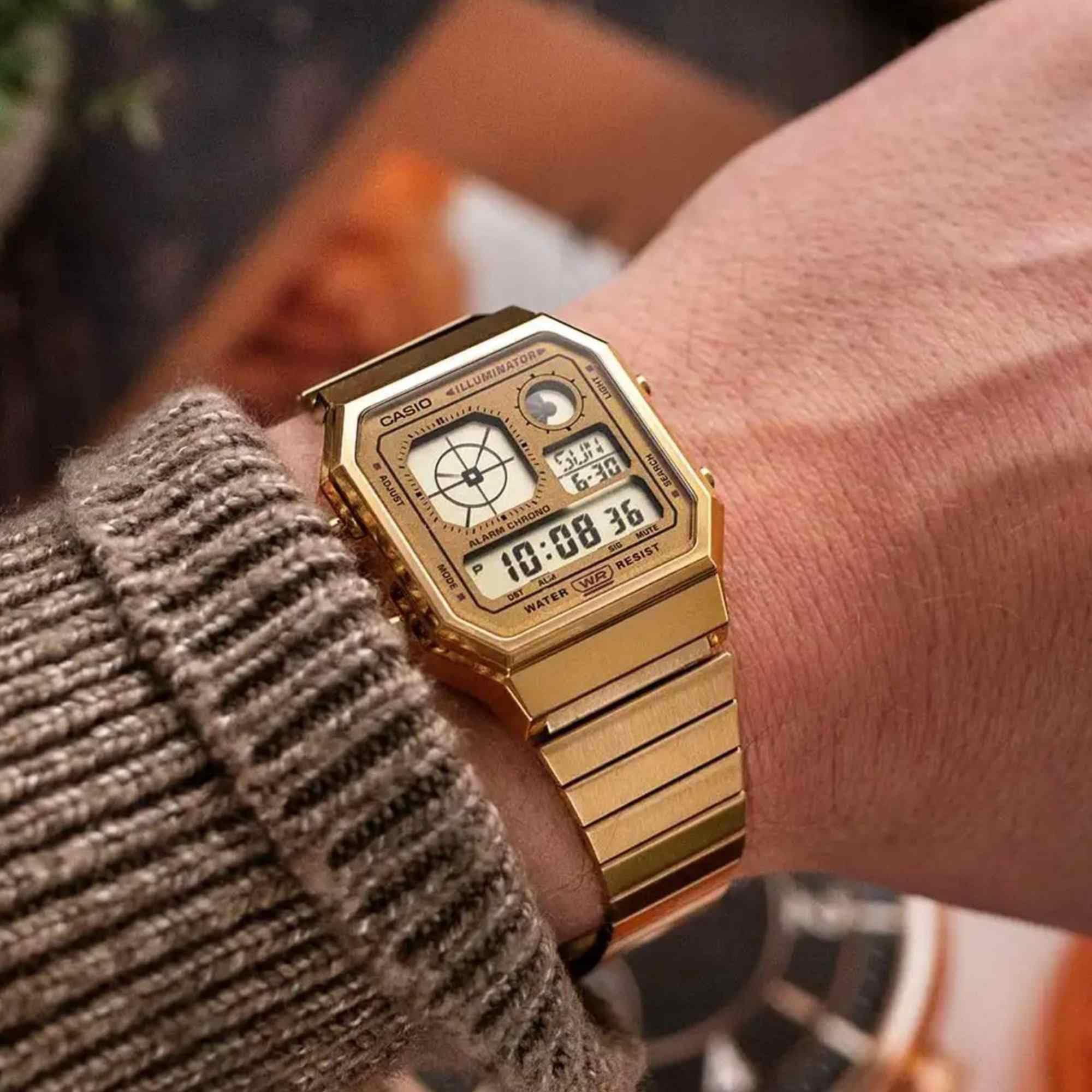 Casio A130WEG-9AEF Unisex Digitaluhr
