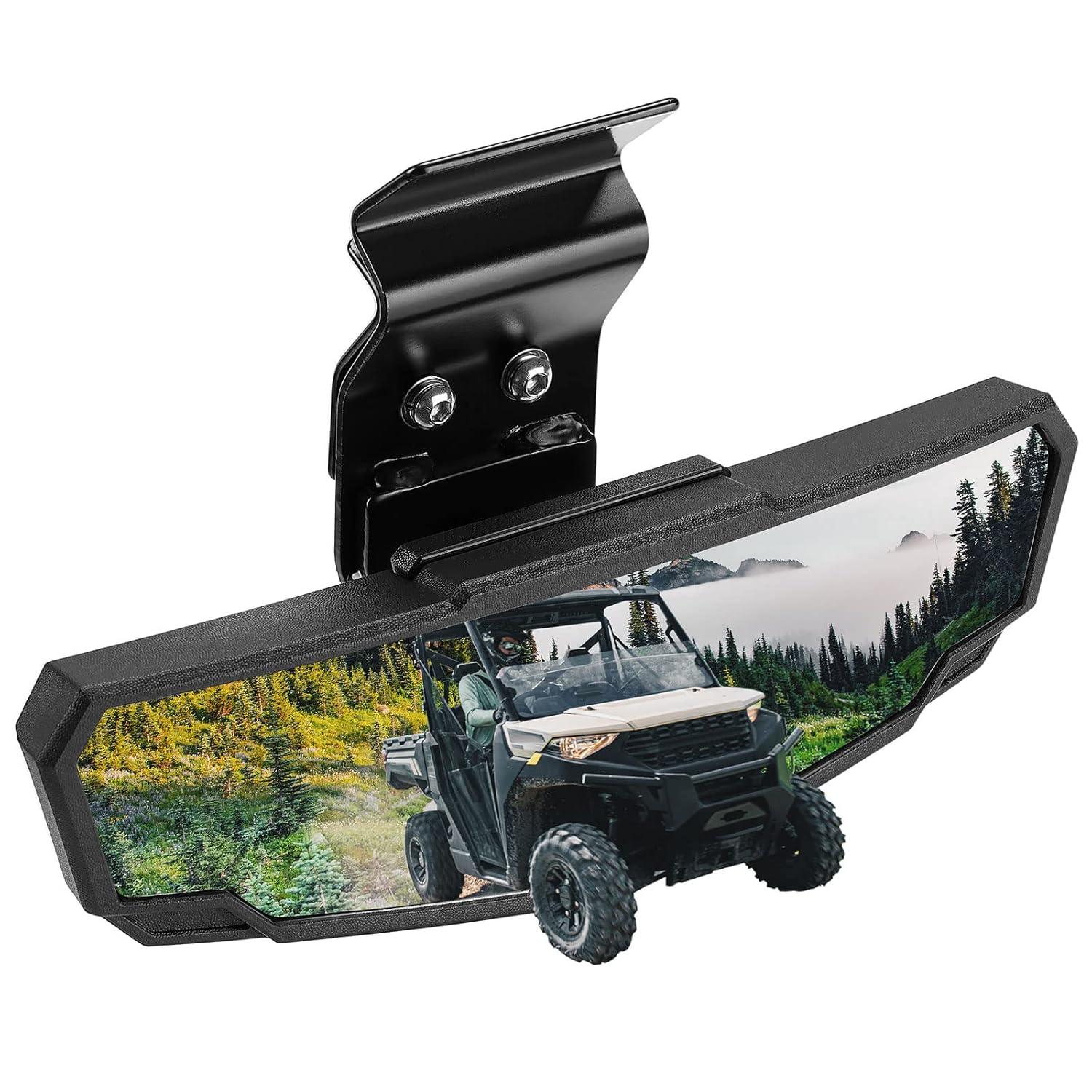 UTV Rear View Mirror, Rearview Mirror Compatible with 20152021 Polaris