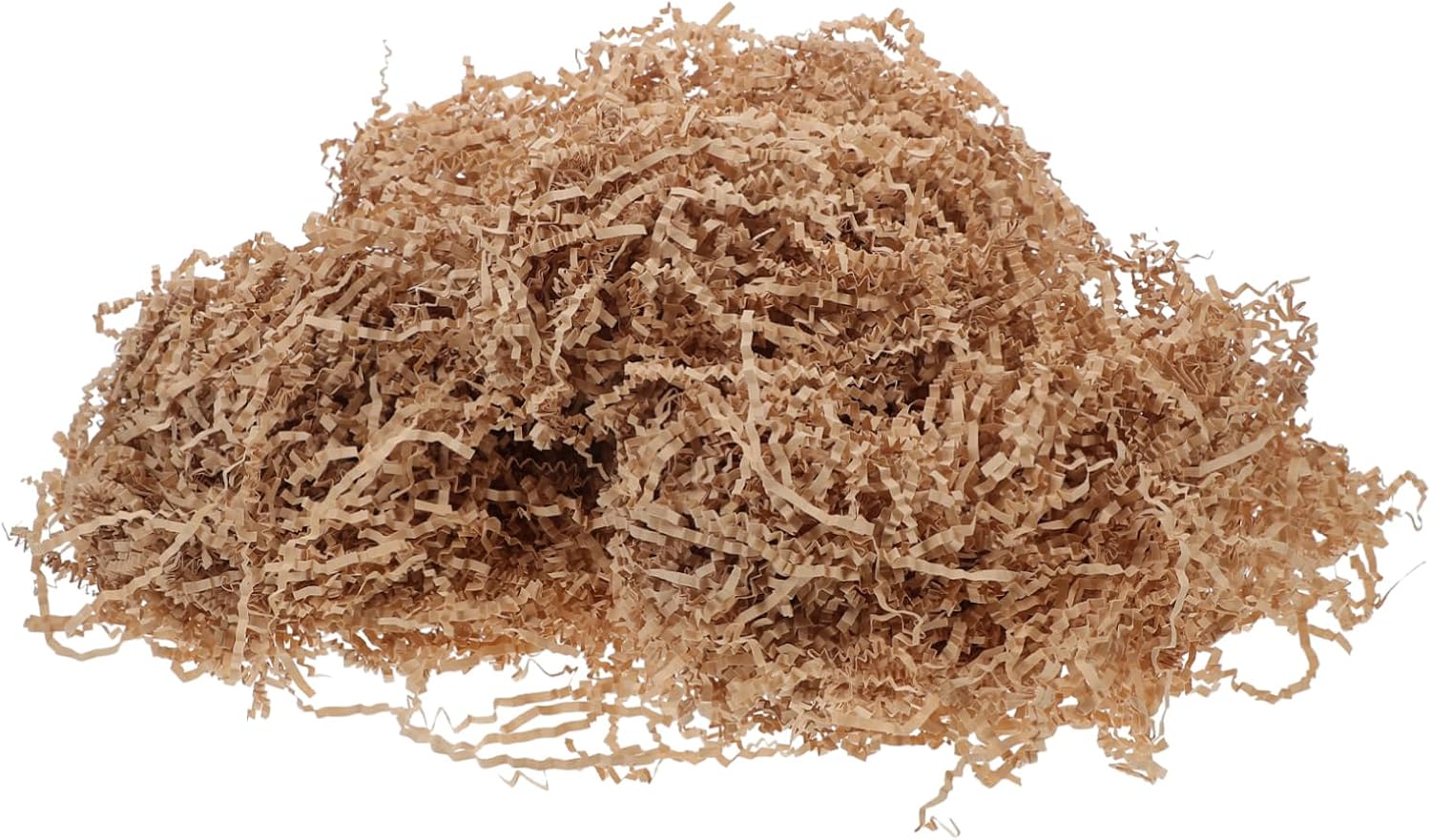COLLBATH 1kg Crinkle Cut Raffia Paper Shreds for Gift Wrapping Basket Filling and Decoration Natural Packing Filler for All Occasions Christmas Birthdays Weddings and More