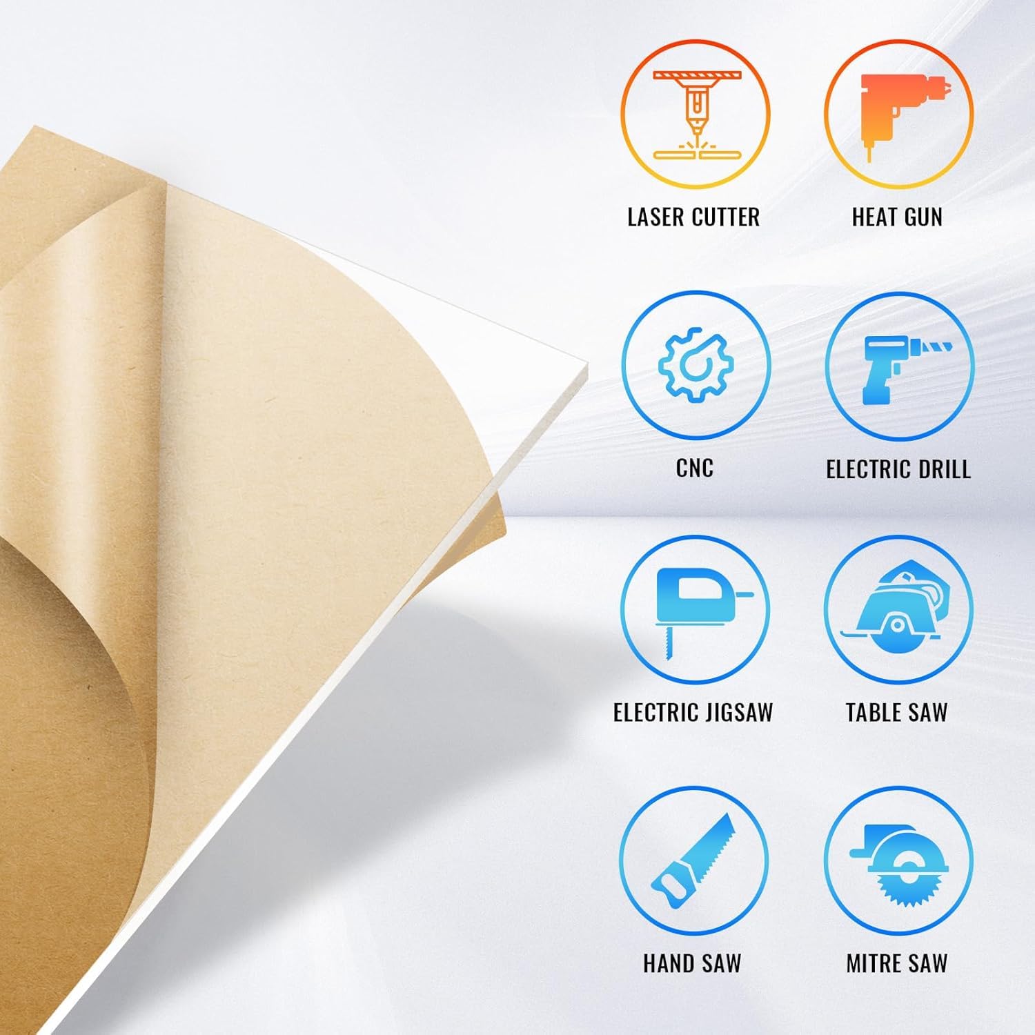 Clear Plexiglass Sheets - Glass Replacement -3 Clear Plexiglass Sheets - Glass Replacement -3