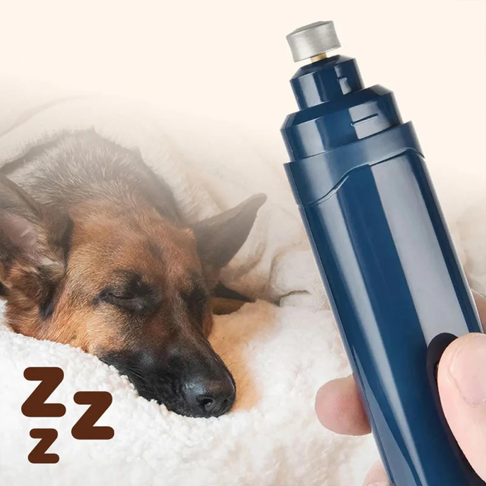 Molinillo de uñas para mascotas, molinillo eléctrico de patas de perro y gato con motor silencioso, cortaúñas portátil y recargable para un aseo seguro y fácil de mascotas en casa