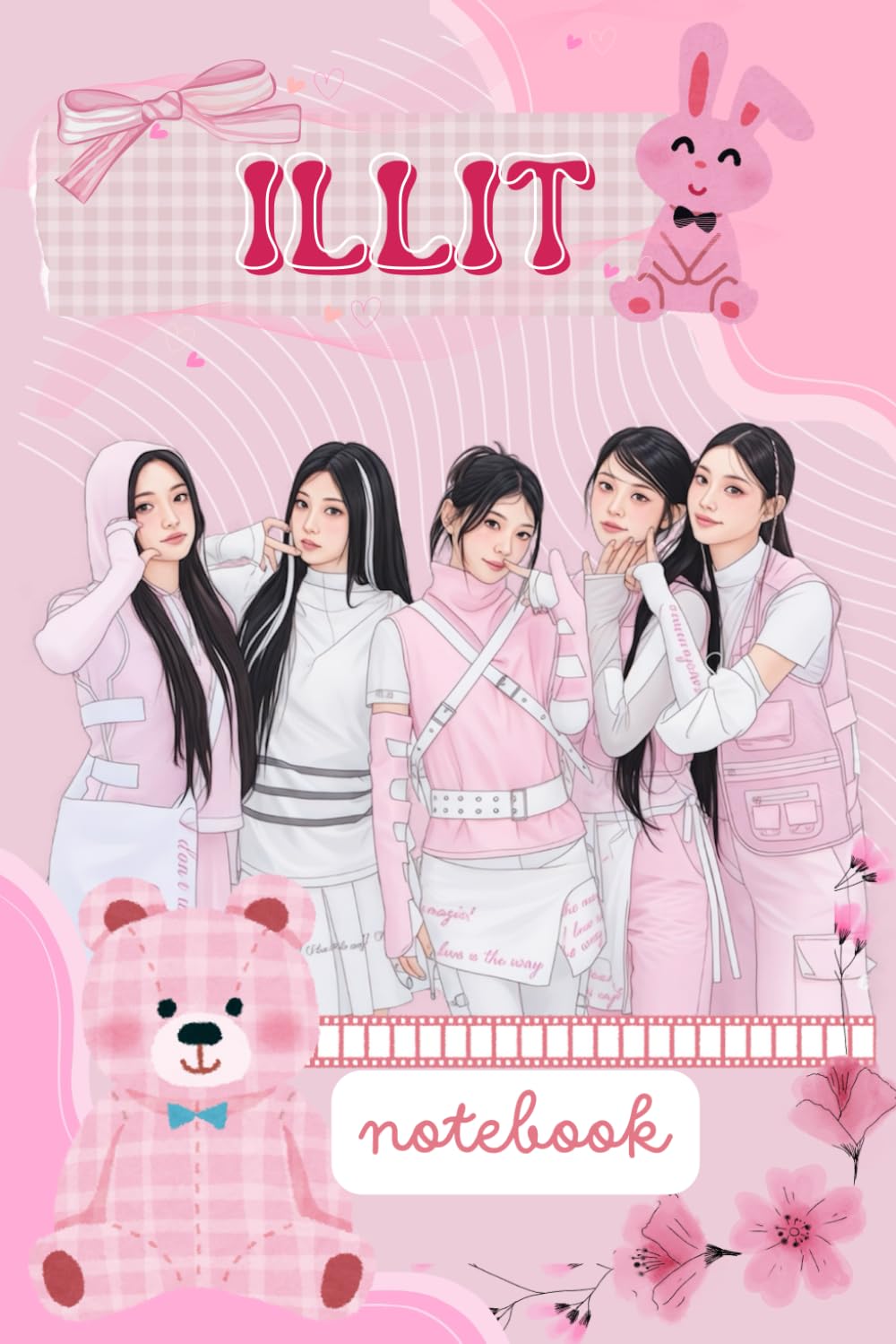 ILLIT Notebook cuaderno: cuaderno illit kpop