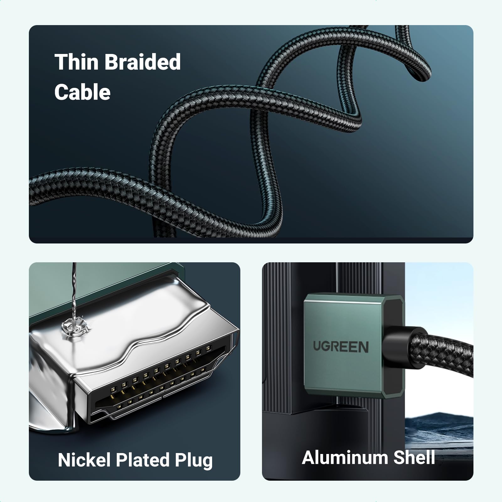 UGREEN 8K HDMI 2.1 Cable - Gaming & 4K -7 UGREEN 8K HDMI 2.1 Cable - Gaming & 4K -7