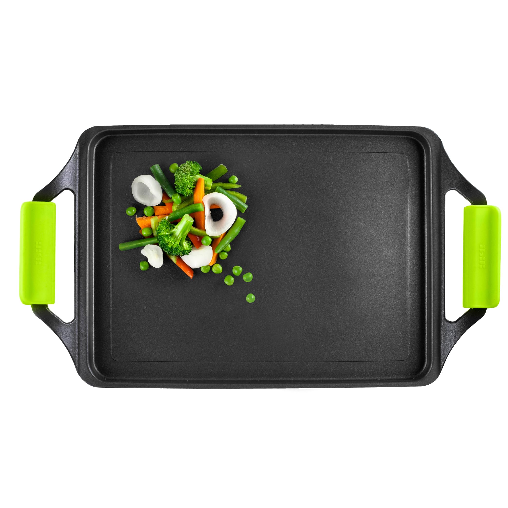 IBILI, Grill piastra New Essential, 27 x 24 cm, alluminio fuso, antiaderente, adatta ai piani a induzione.