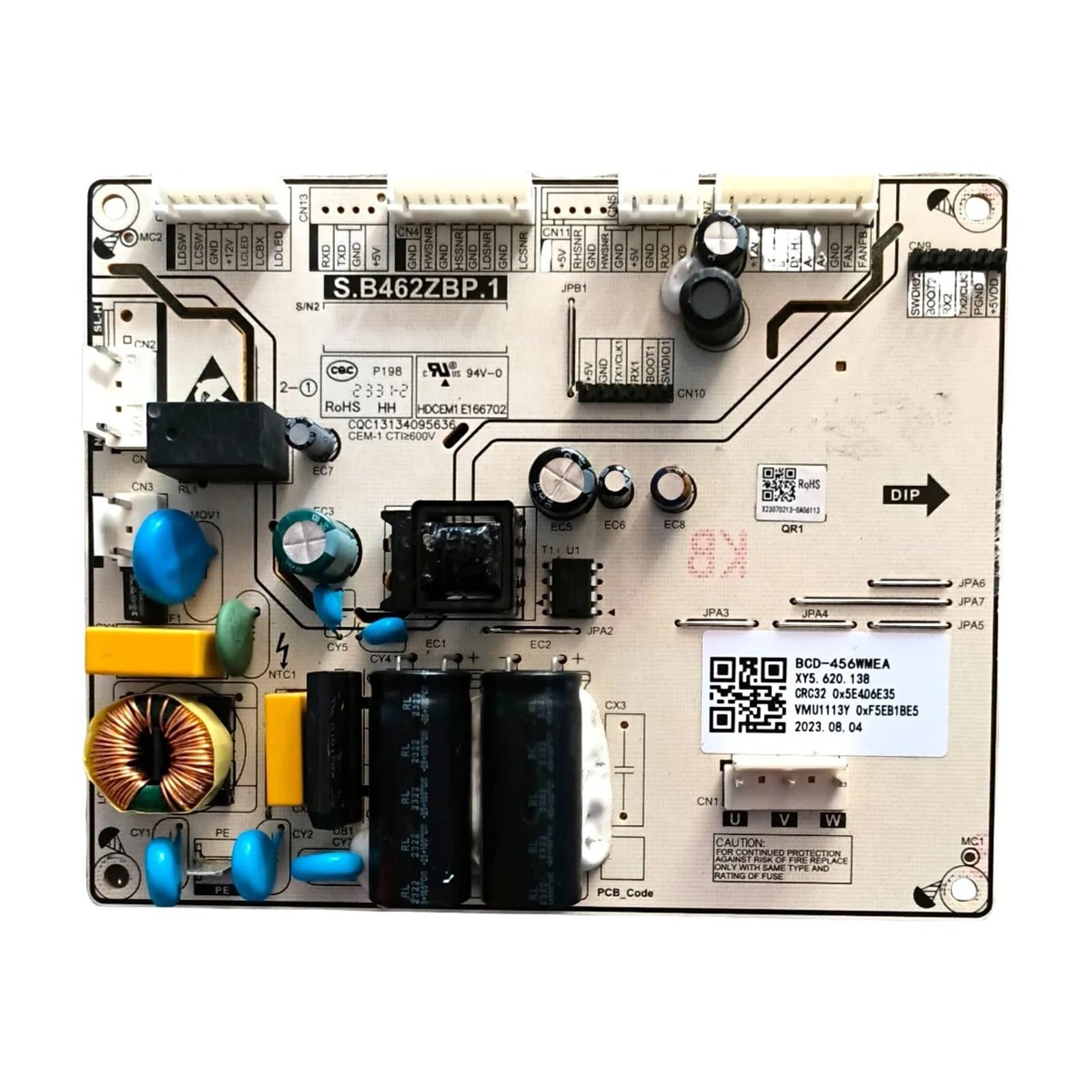 Blfugvero One Color Used For Refrigerator Computer Board Bcd-456Wmea Xy5.620.138 Part