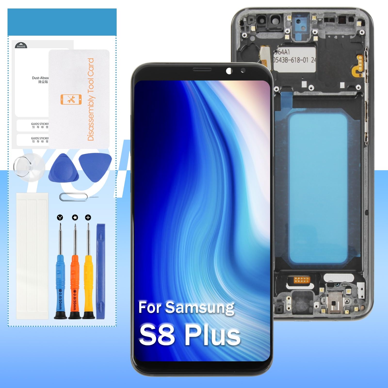 Amazon.com: Screen Replacement for Samsung Galaxy S8 Plus SM-G955