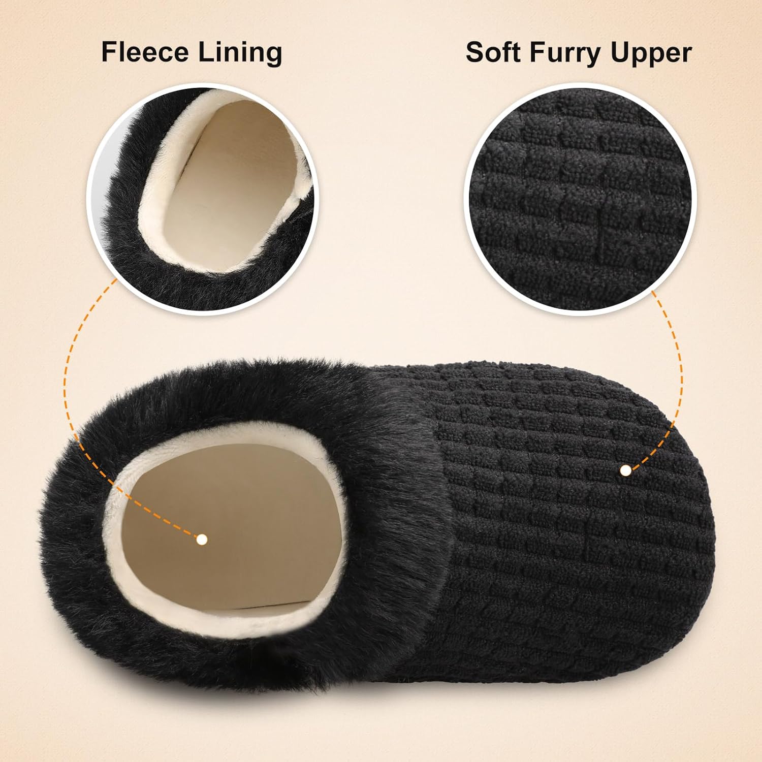 Centipede Demon Toddler Slippers for Boys Girls Slip on Kids Baby Toddlers House Shoes Lightweight Barefoot Furry Sock Shoes Indoor Outdoor Warm Walking Shoes - Image 4