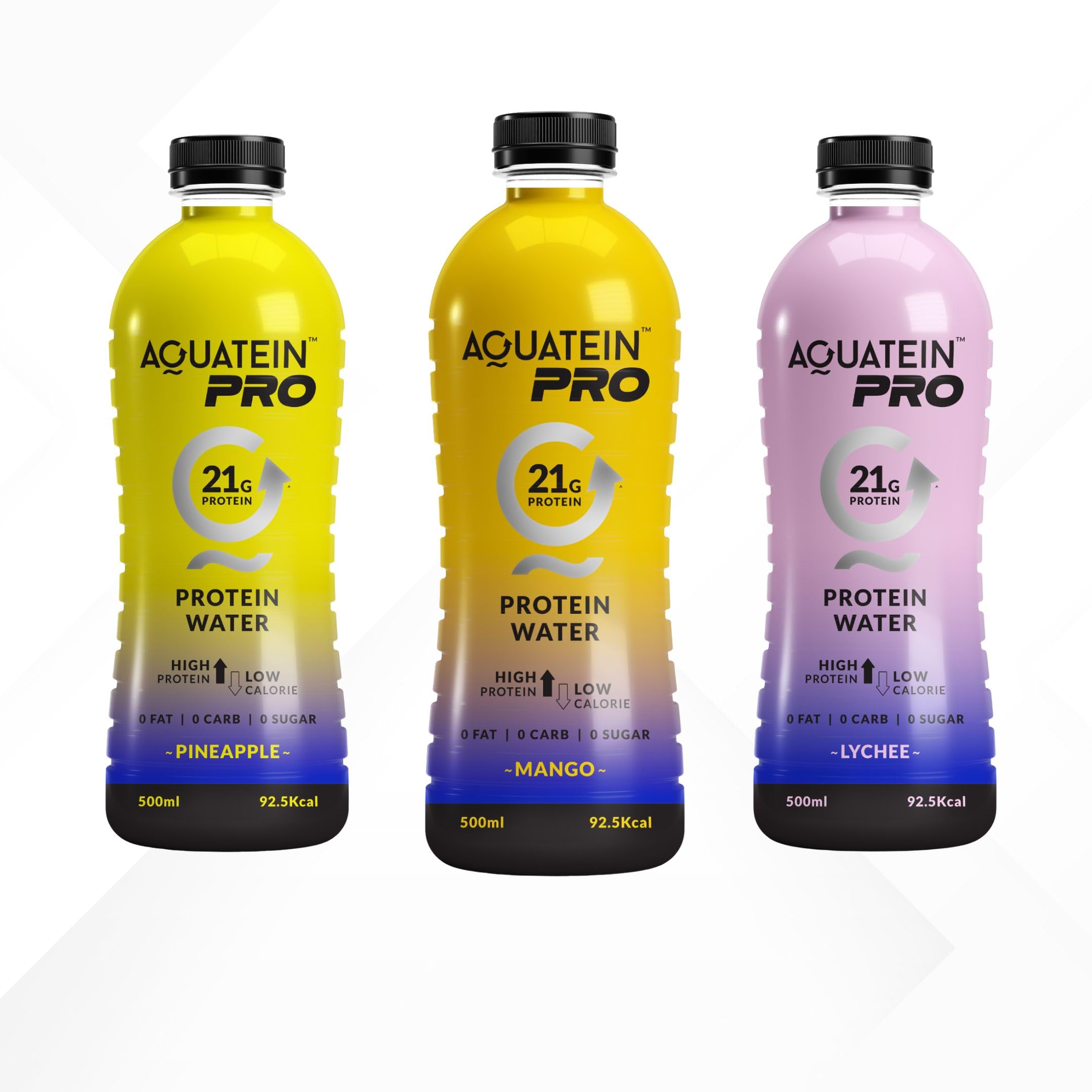 Aquatein Pro 21g Whey Protein Water – Tropical Fusion Pack