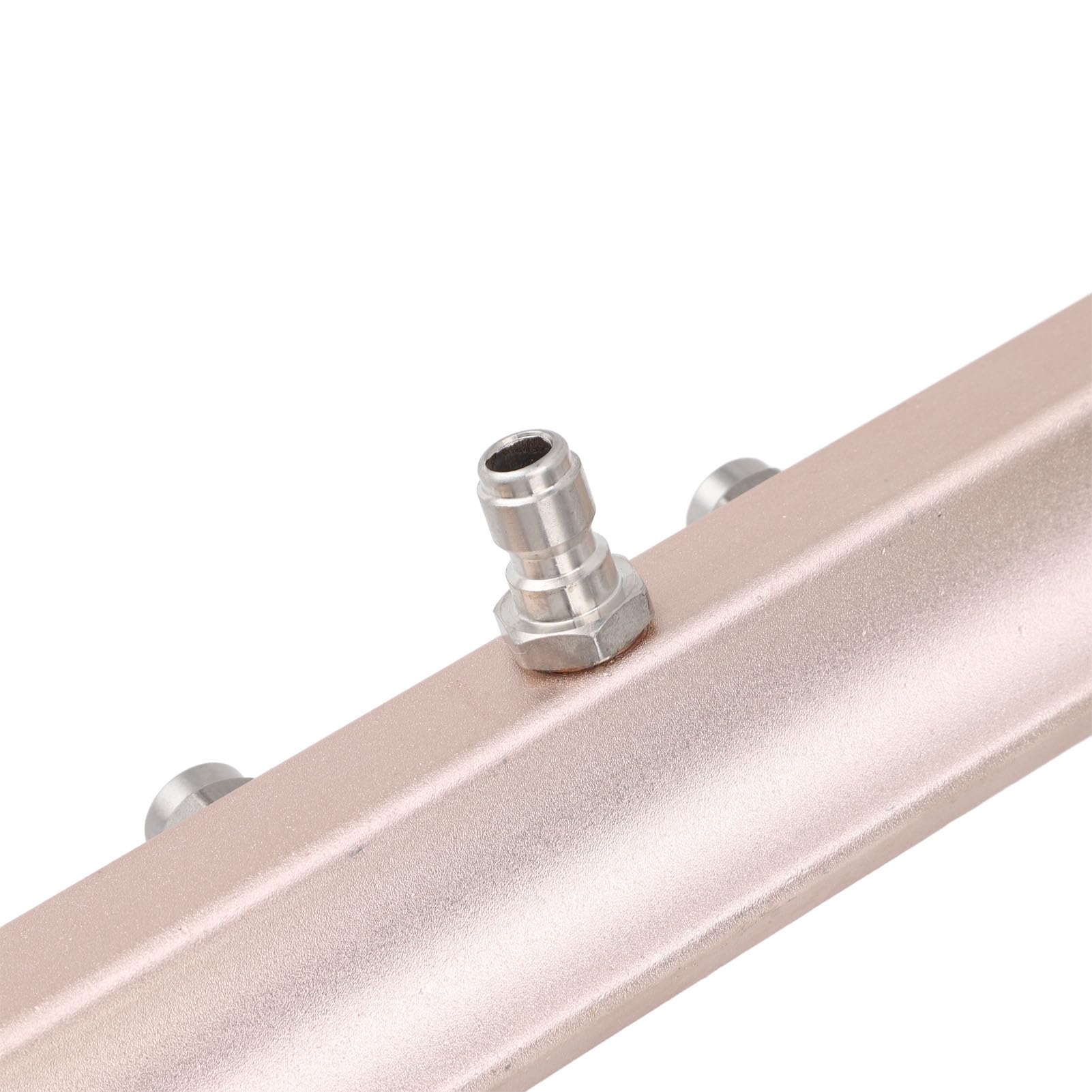 Alta Presión Acero Inoxidable Bajo Limpieza Automática Eficiente Lavadora para Enjuagar Chasis Del Automóvil, Limpieza Municipal, 1/4 Conector Oro Rosa, 12.6", Lavadora de carrito