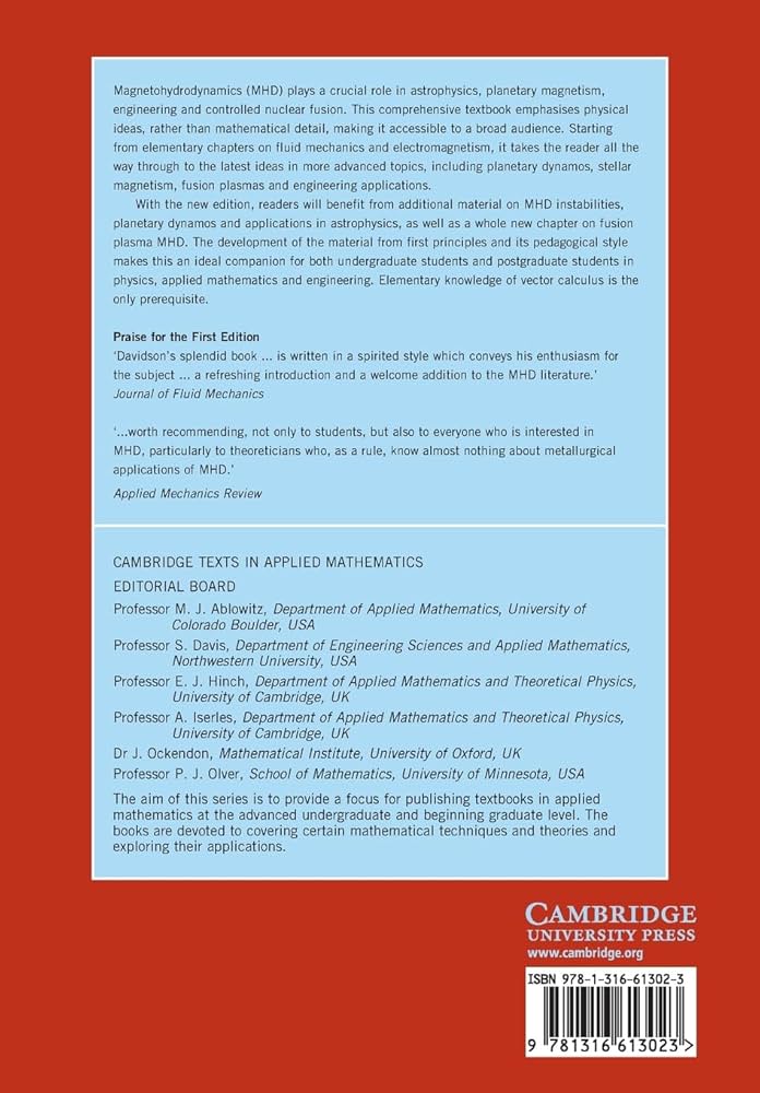 洋書 An Introduction to Magnetohydrodynamics Introduction to Magnetohydrodynamics (Cambridge Texts in
