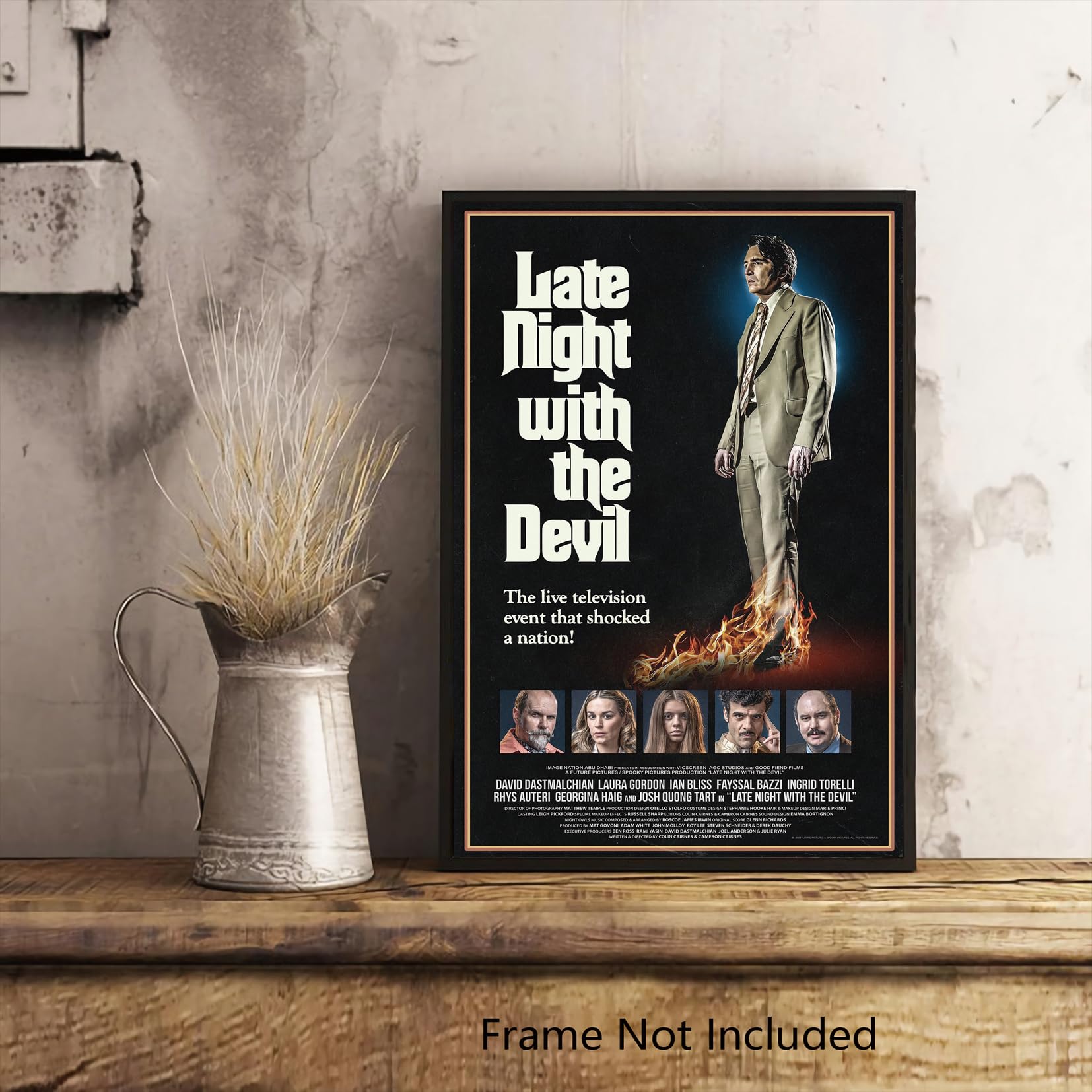 Amazon.com: Kerry dober Horror Late Night with the Devil Movie