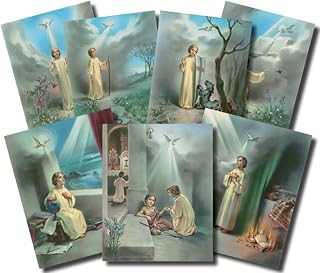 Seven Gifts of The Holy Spirit Illustrated Cardstock Poster Set, 7 Pieces, 10 Inch