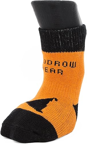 Miniatura 5 de Power Paws - Calcetines originales para perro, sombrero de bruja naranja y negro de Halloween, XXL, se adapta a 130-180 libras