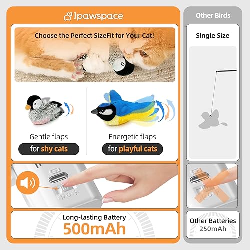 Miniatura 2 de Juguete interactivo para gatos con hierba gatera, sonido musical (puede apagar), satisface el instinto natural de choque del gato, funda lavable de