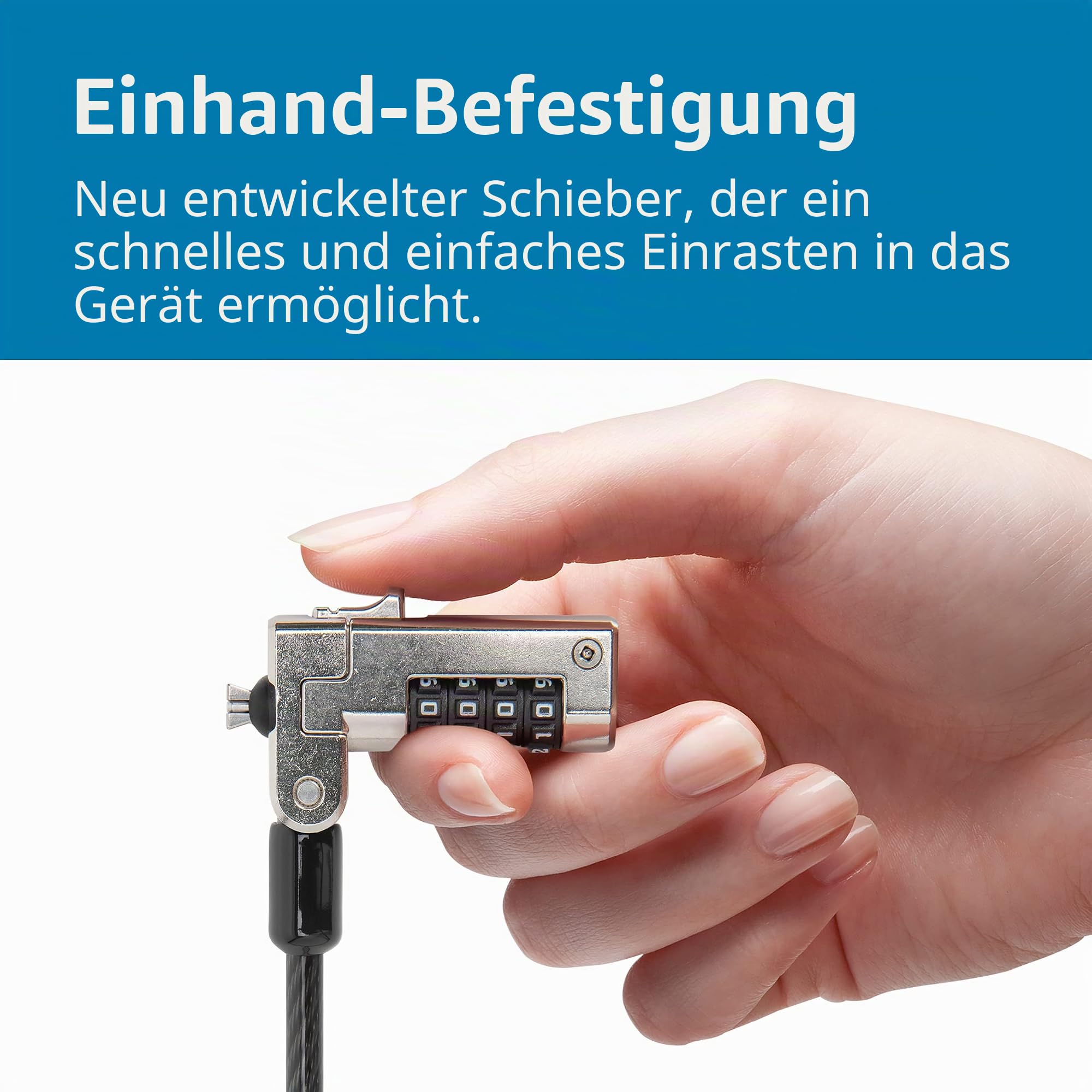 Kensington N17 Dell Notebook-Schloss Kombination schwarz