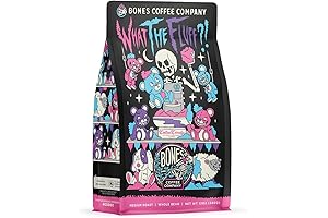 Bones Coffee Company What the Fluff?! Berry Cotton Candy Ground Coffee Beans