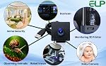 ELP Global Shutter USB Camera Wide Angle Webcam for Computer 1080P 90fps Lightburn Camera for Laser Engraver USB2.0 PC Camera High Frame USB Security Camera for Raspberry Pi (110° low distortion lens)