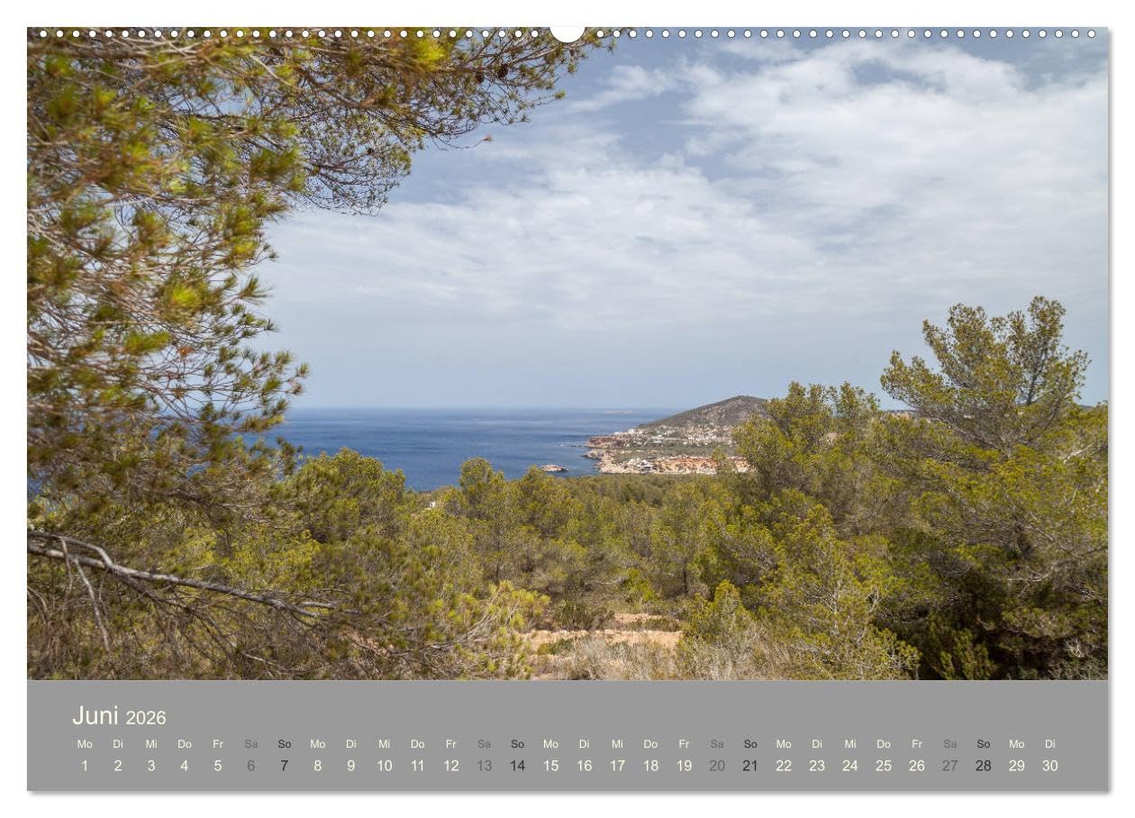 Ibiza - Spanien (hochwertiger Premium Wandkalender 2026 DIN A2 quer), Kunstdruck in Hochglanz: Nicht nur eine Partyinsel! (CALVENDO Orte)