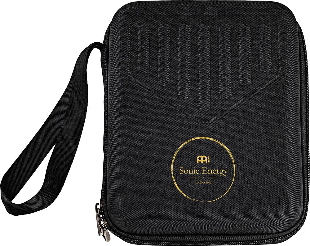 Sonic Energy Solid Body Kalimba – 17 notes, do majeur – Pour la méditation, le yoga, la percussion – Bois d'érable – Accessoires inclus (1B-KL1704S)