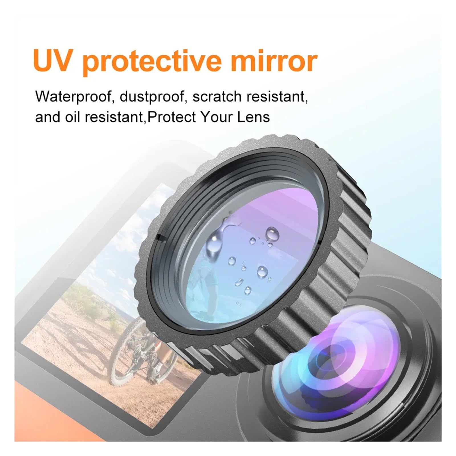 Macchina fotografica di azione 4K Ultra HD Doppio schermo 2.0 WiFi 170D 16MP Subacquea 30M Casco impermeabile Cam Camera sportiva