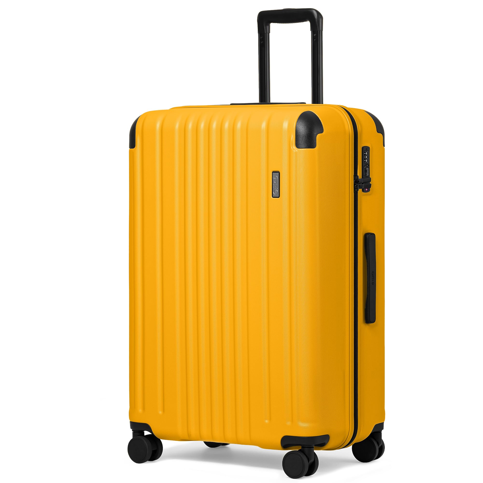 Luggage, Lightweight and Durable Hardshell, 28 in, Yellow