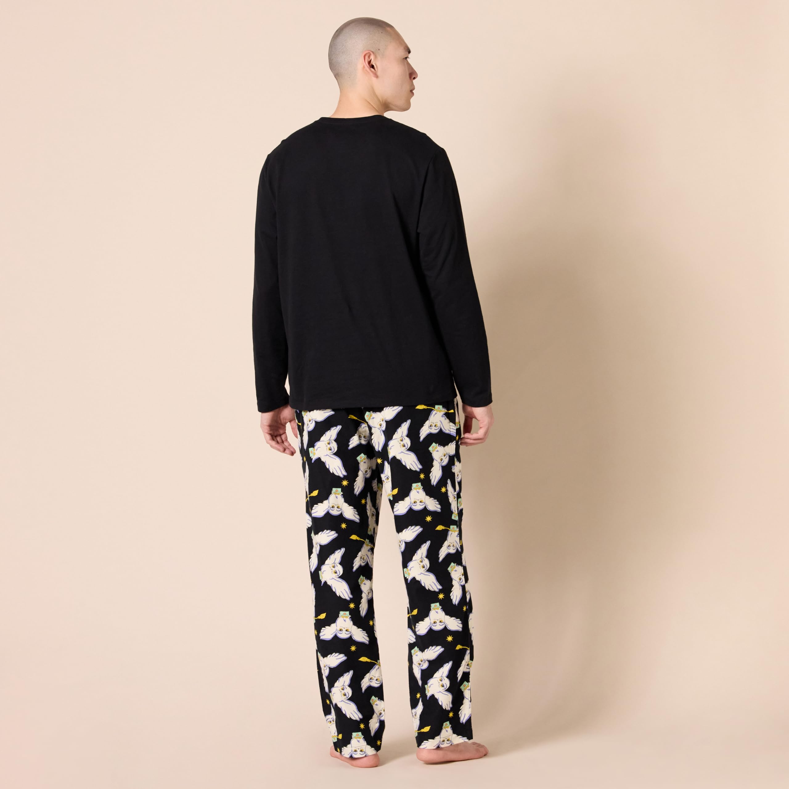 Amazon Essentials Completo Pigiama con Pantaloni e Maglia a Maniche Lunghe in Flanella Uomo