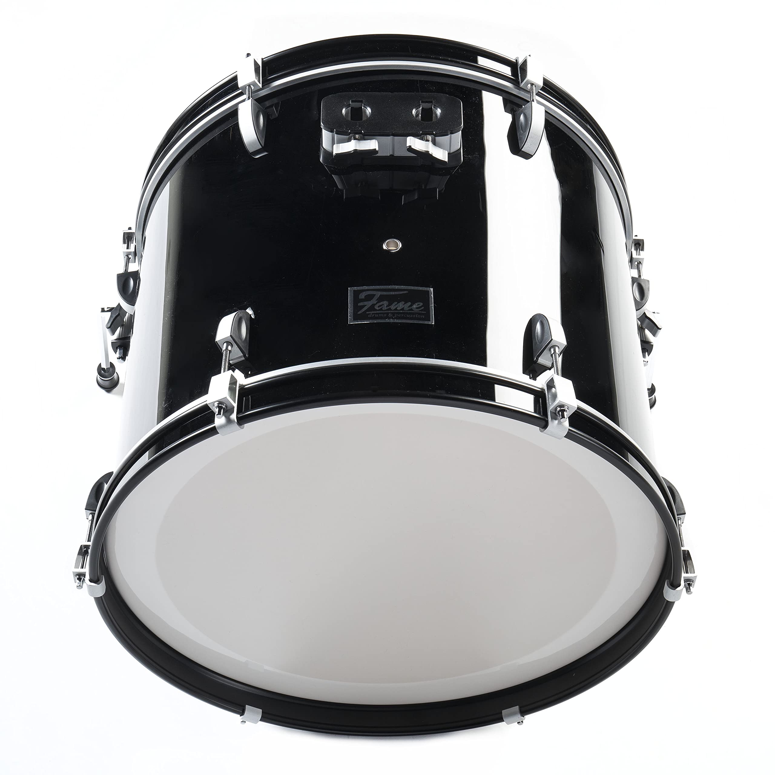 Fame First Step Bass Drum 20"x16" Piano Black - Batteria basso