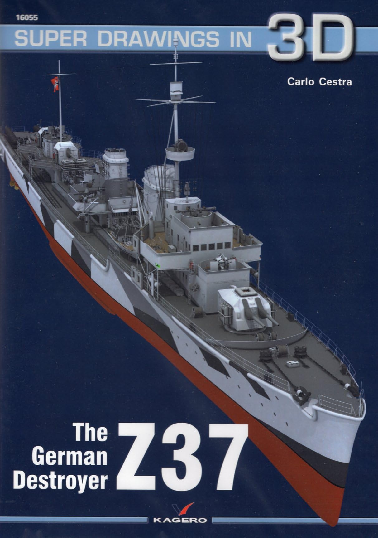 The German Destroyer Z37: 16055 (Super Drawings in 3D) Paperback โ 7 Mar. 2018