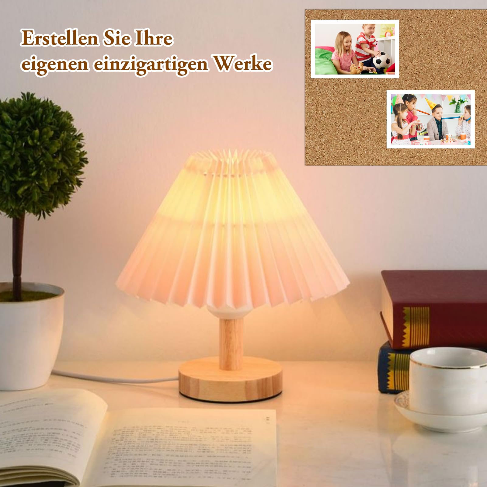 Lastre di sughero autoadesive 30x21 cm 1 mm spessore rettangolari marroni per decorazione parete