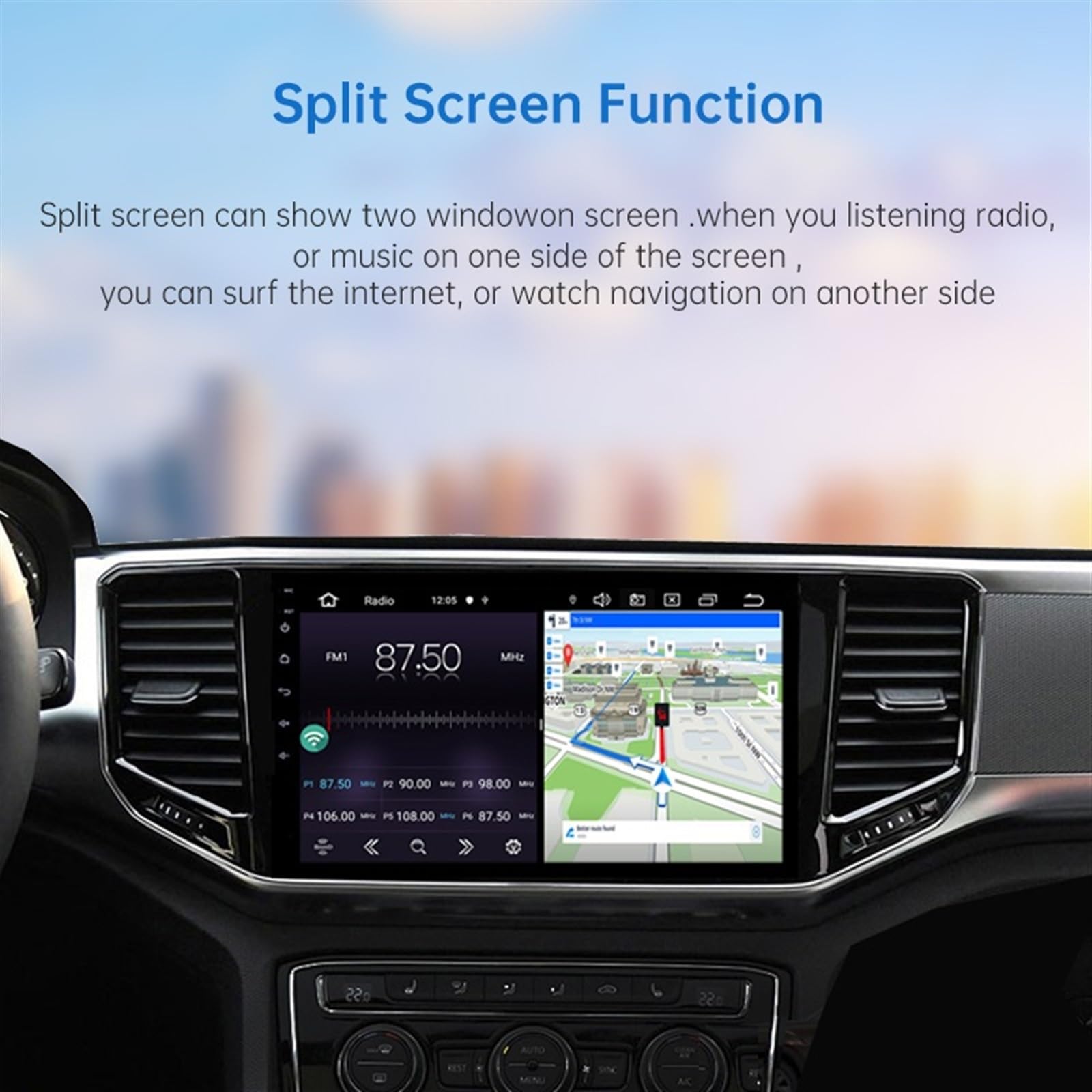 9 "Android 10.0 Radio samochodowe odtwarzacz multimedialny GPS dla forda, Kuga Escape C-max 2013 2 Din Autoradio Auto Audio nawigacja samochodowa stereo