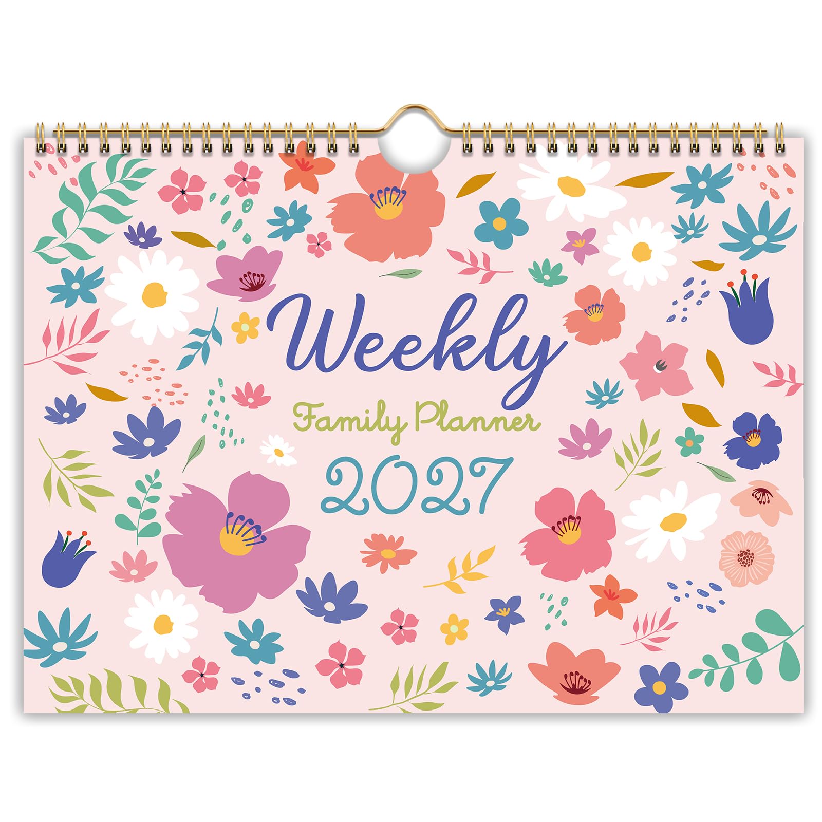 Family Calendar 2027 โ Wall Planner 2027 UK with 6 Column, Shopping Lists