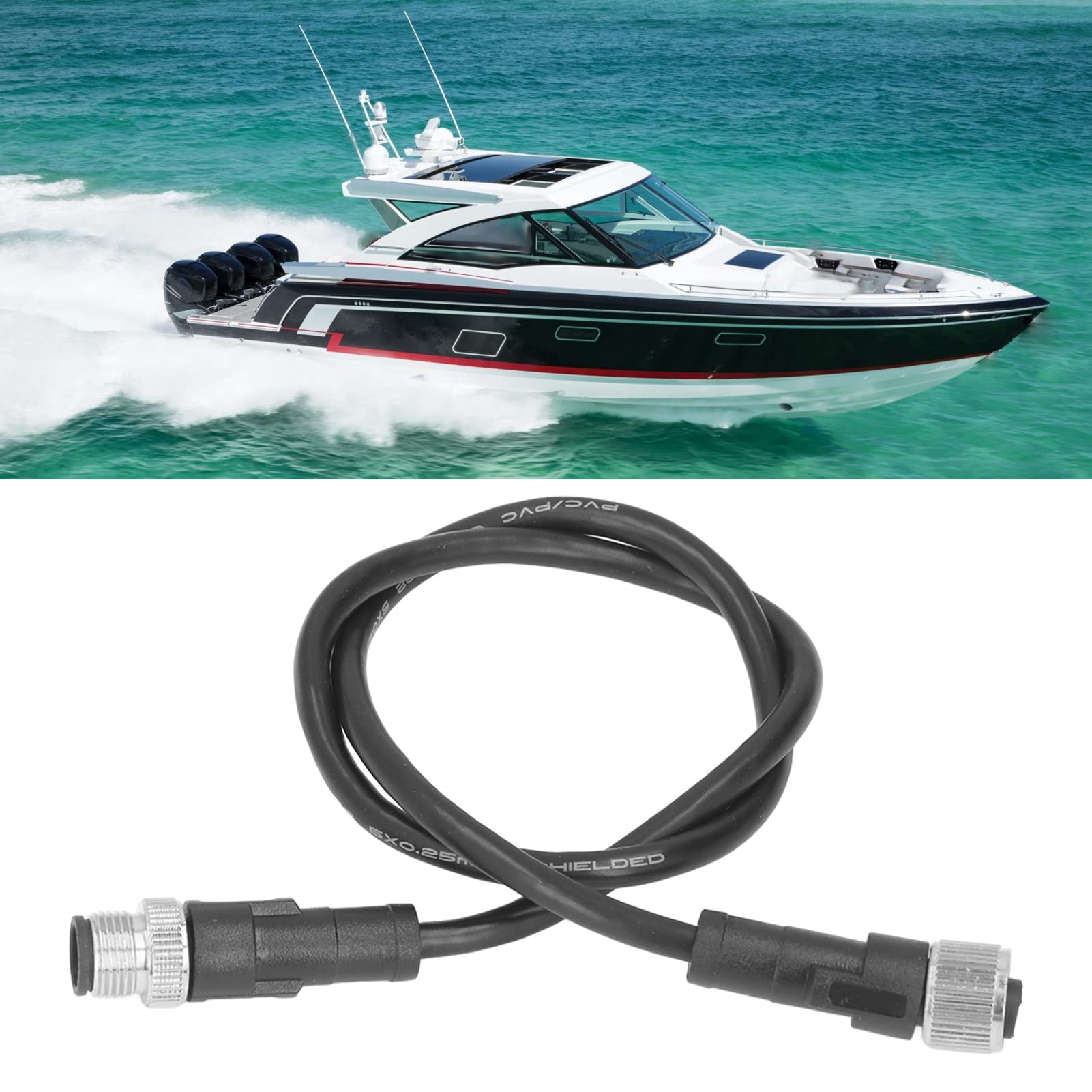 Cavo Backbone NMEA 2000 Universale 0.5 Metri per Reti Nautiche - Compatibile con Lowrance, Simrad, B&G, Navico,