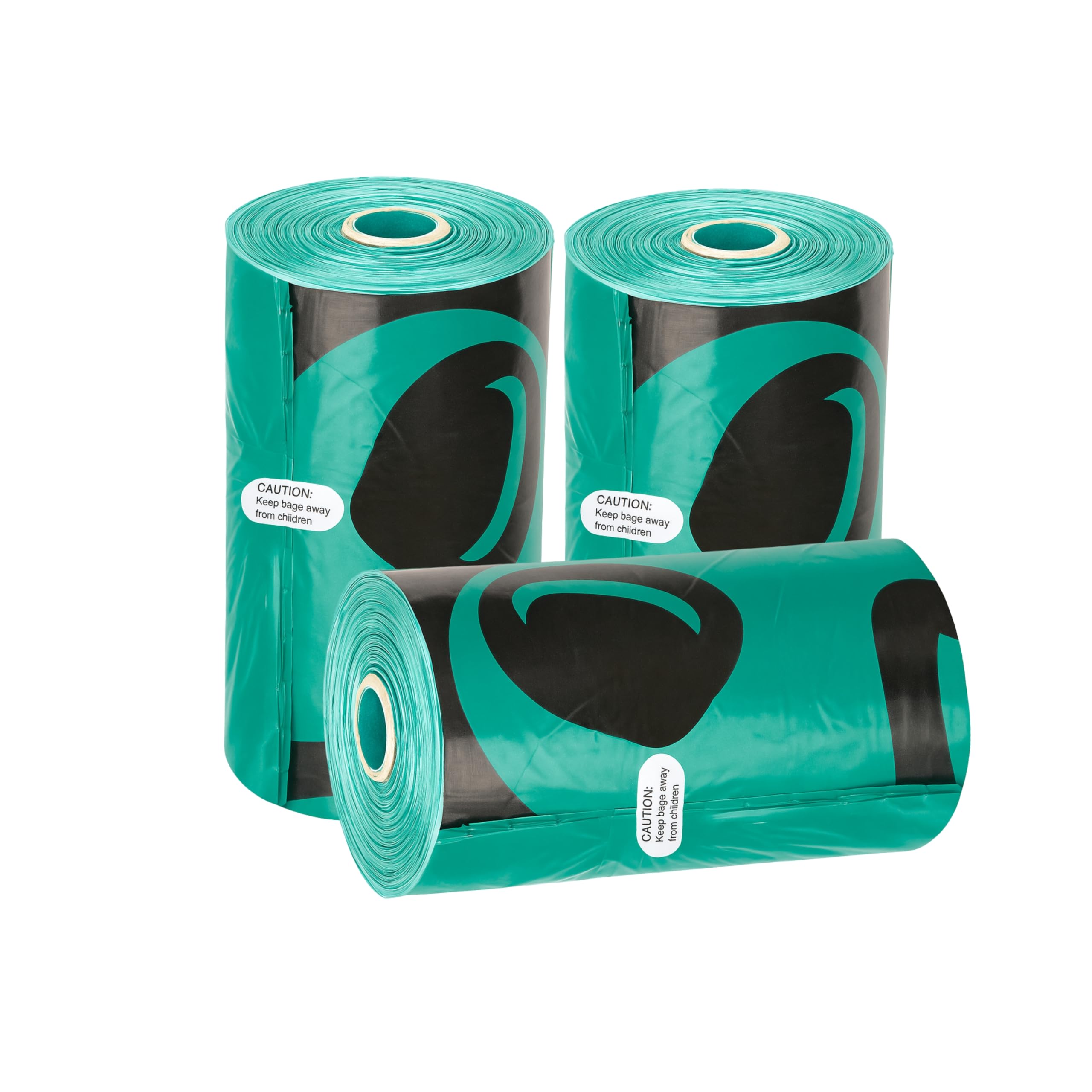 Foodie Puppies Pet Biodegradable Poop Bags Pee Potty Waste Pick-Up 45 Bags for Dogs & Cats - (3 x 15 Bags Per Roll) | Multipurpose, Leak Proof, Eco-Friendly Disposable Bags (32cm X 22cm Poly Size)