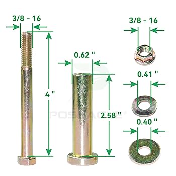 Amazon.com: POSEAGLE 4 Pack 1-603299 Anti Scalp Deck Wheel