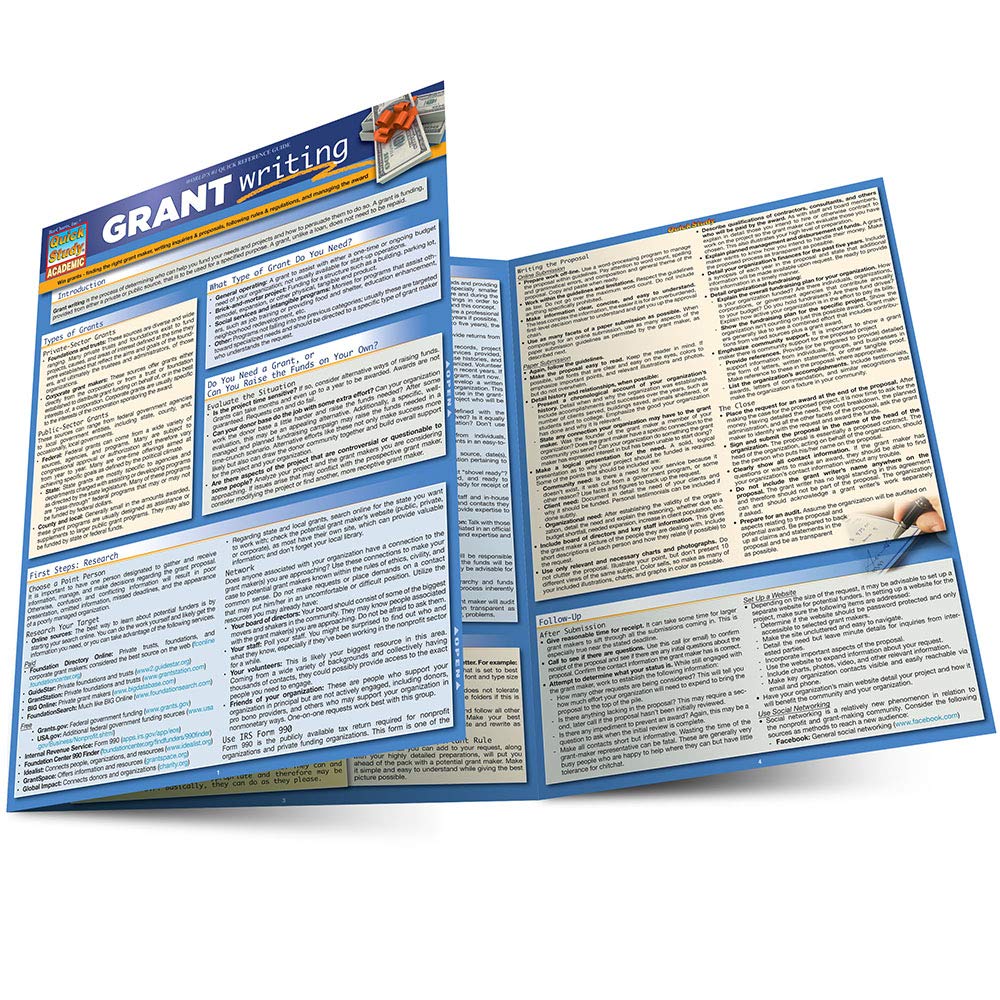 Grant Writing QuickStudy Laminated Reference Guide (QuickStudy Academic)