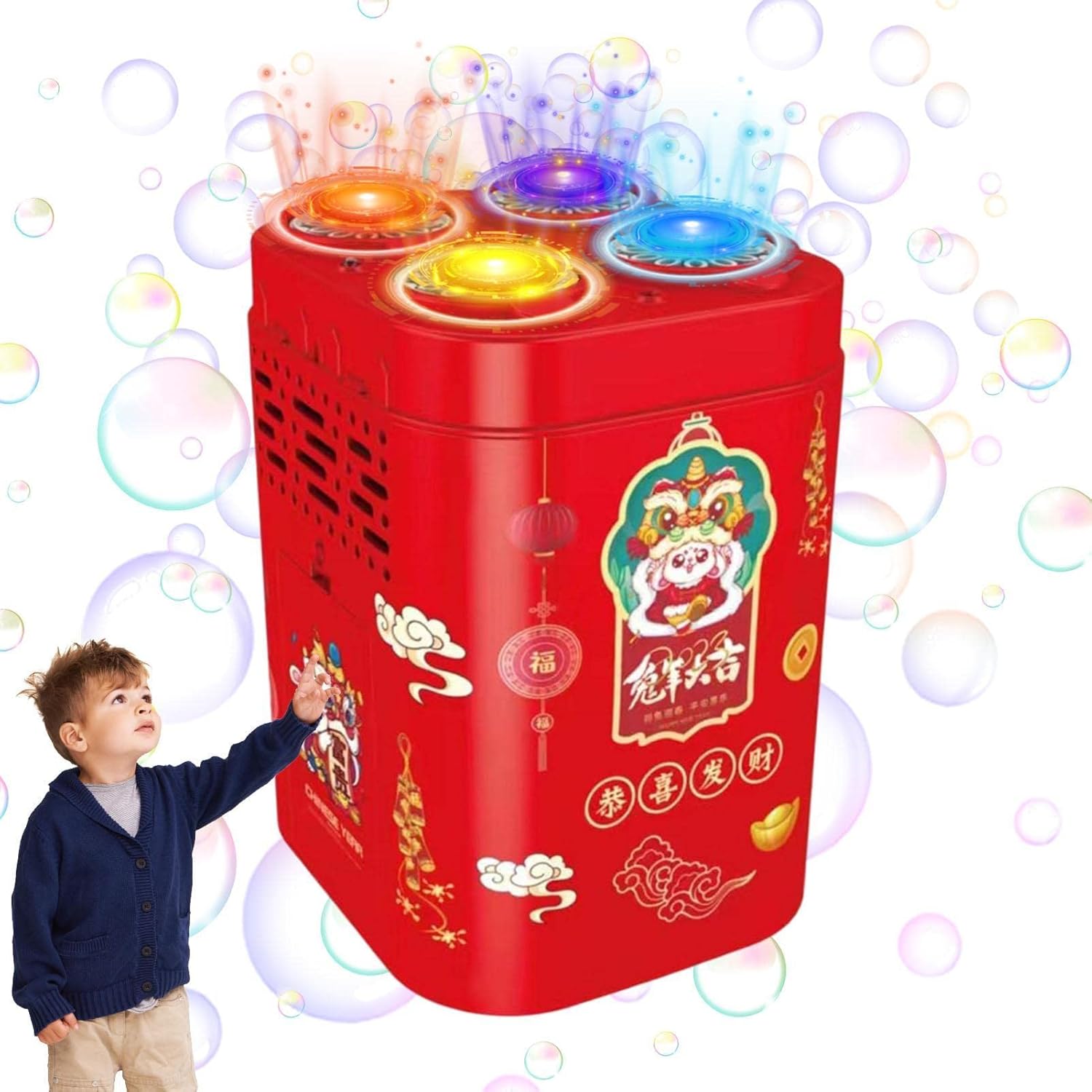Electric Bubble Machines Fireworks Bubble Maker 48