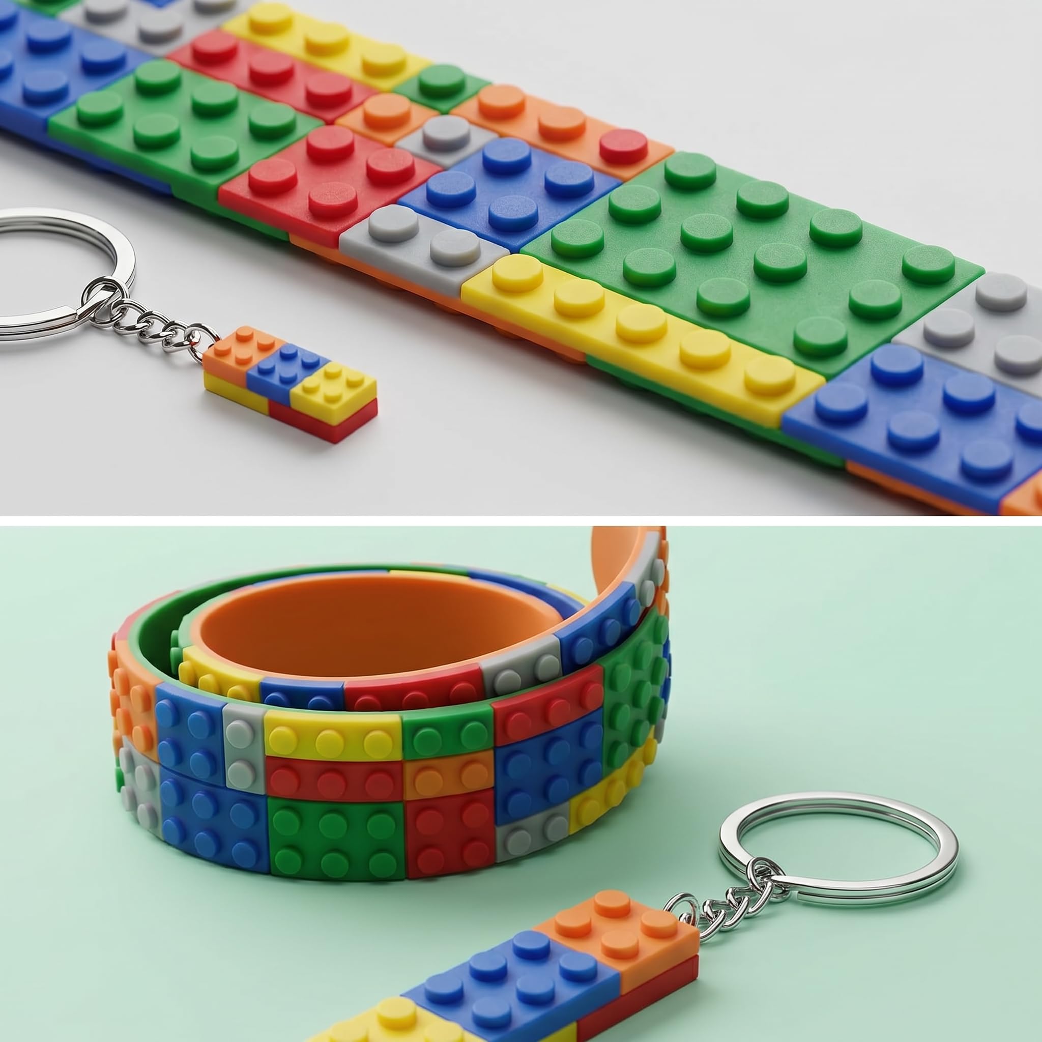 74 blocs de construction pour anniversaire d'enfant, blocs de construction pour enfants, cadeaux, 8 stylos, 8 mini cahiers, 8 sacs cadeaux d' anniversaire, 50 autocollants, briques de