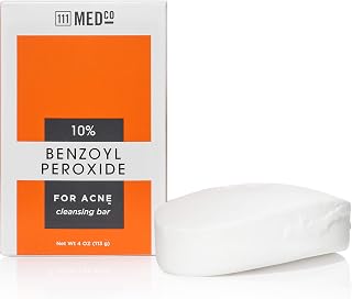 10% Benzoyl Peroxide Acne 4oz. Medicated Soap Bar
