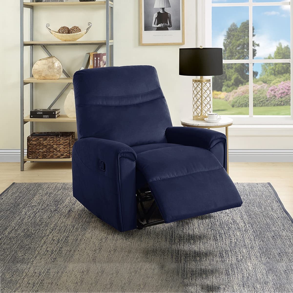 HomeBox Davis 1-Seater Fabric Recliner