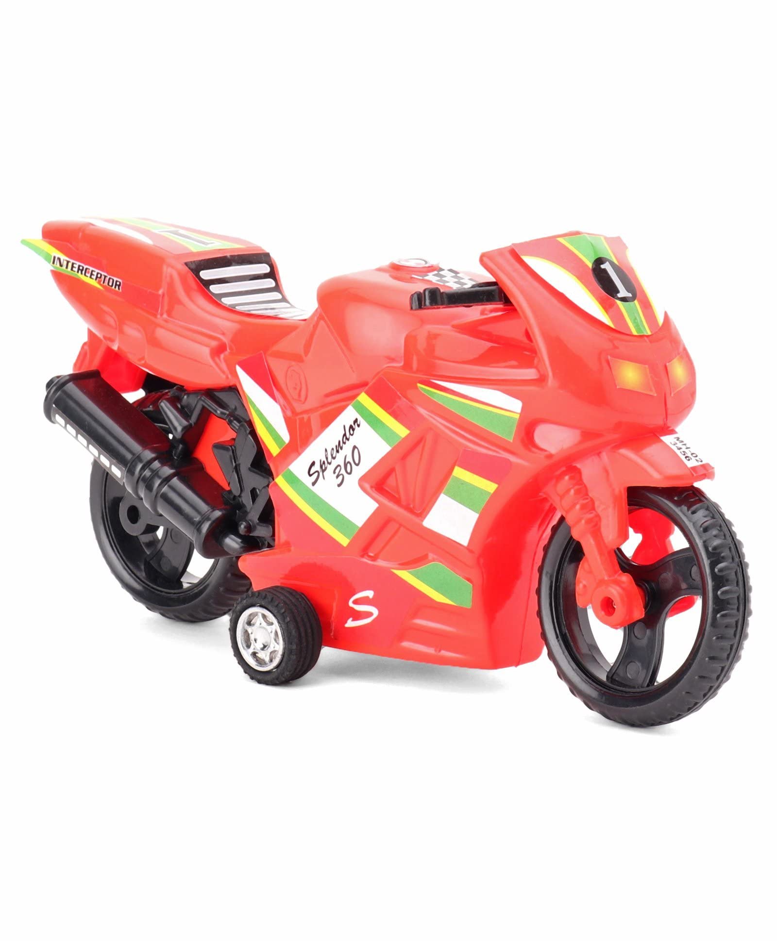 Shinsei Splendor Bike Maintenance Free Pullback Spring Action Race Toy Gift for Boys 3+ Years. Strong ABS Plastic, NO Sharp Edges, BIS Certified. Pack of 1, Color Red (B0B3GNS5TJ) Amazon Price History, Amazon Price Tracker