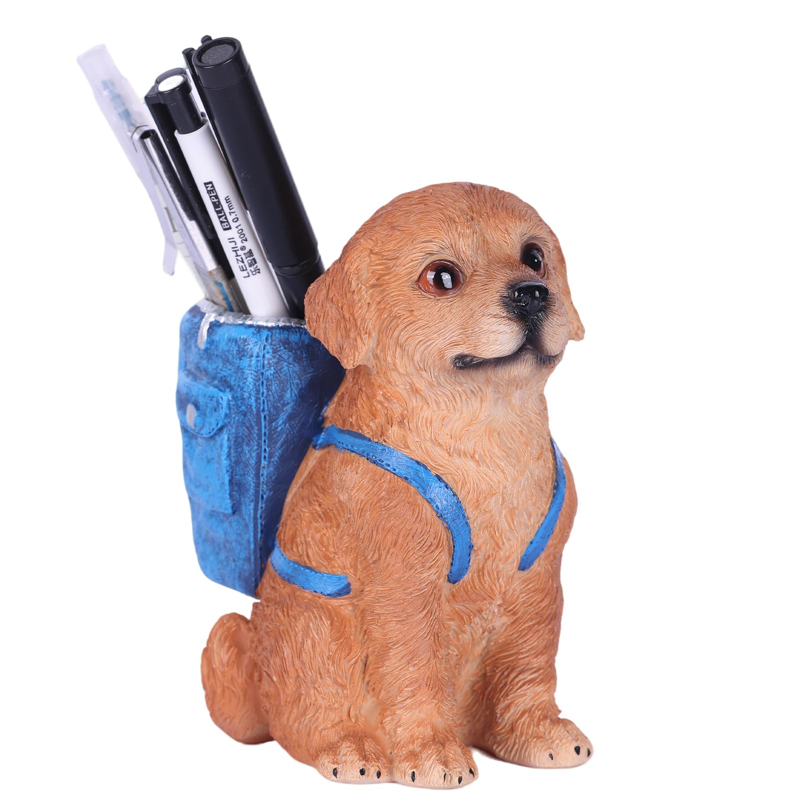 Cute German Shepherd Pen Holder - Resin Dog Pencil Cup -9 Cute German Shepherd Pen Holder - Resin Dog Pencil Cup -9