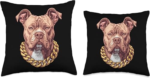 Miniatura 3 de Elegante almohada americana con collar de cadena dorada